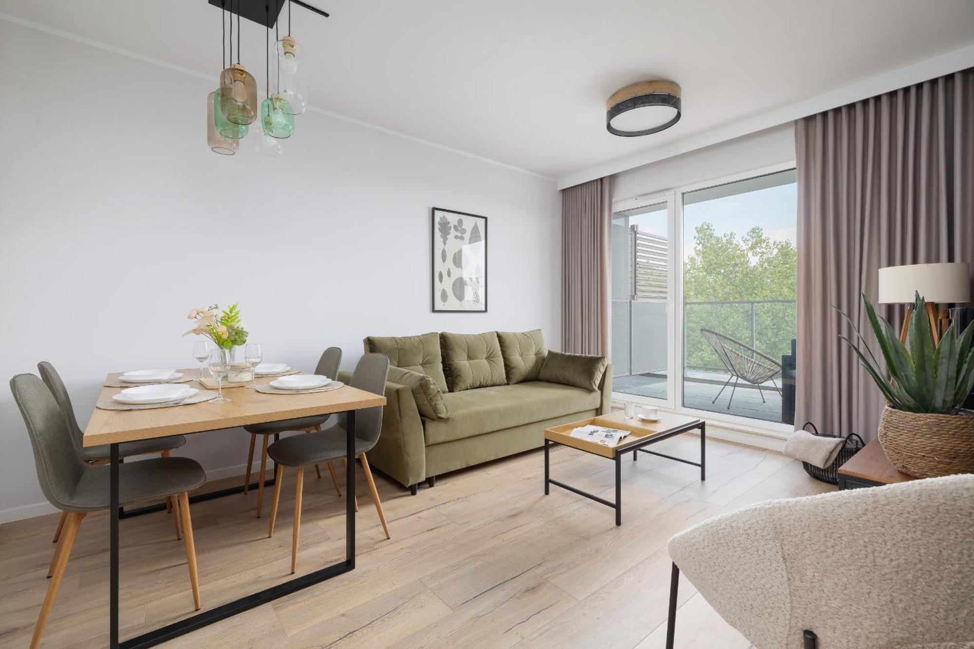 Stylowy Apartament Z Dwiema Sypialniami Balkonem I Parkingiem By Noclegi Renters 카토비체 외부 사진
