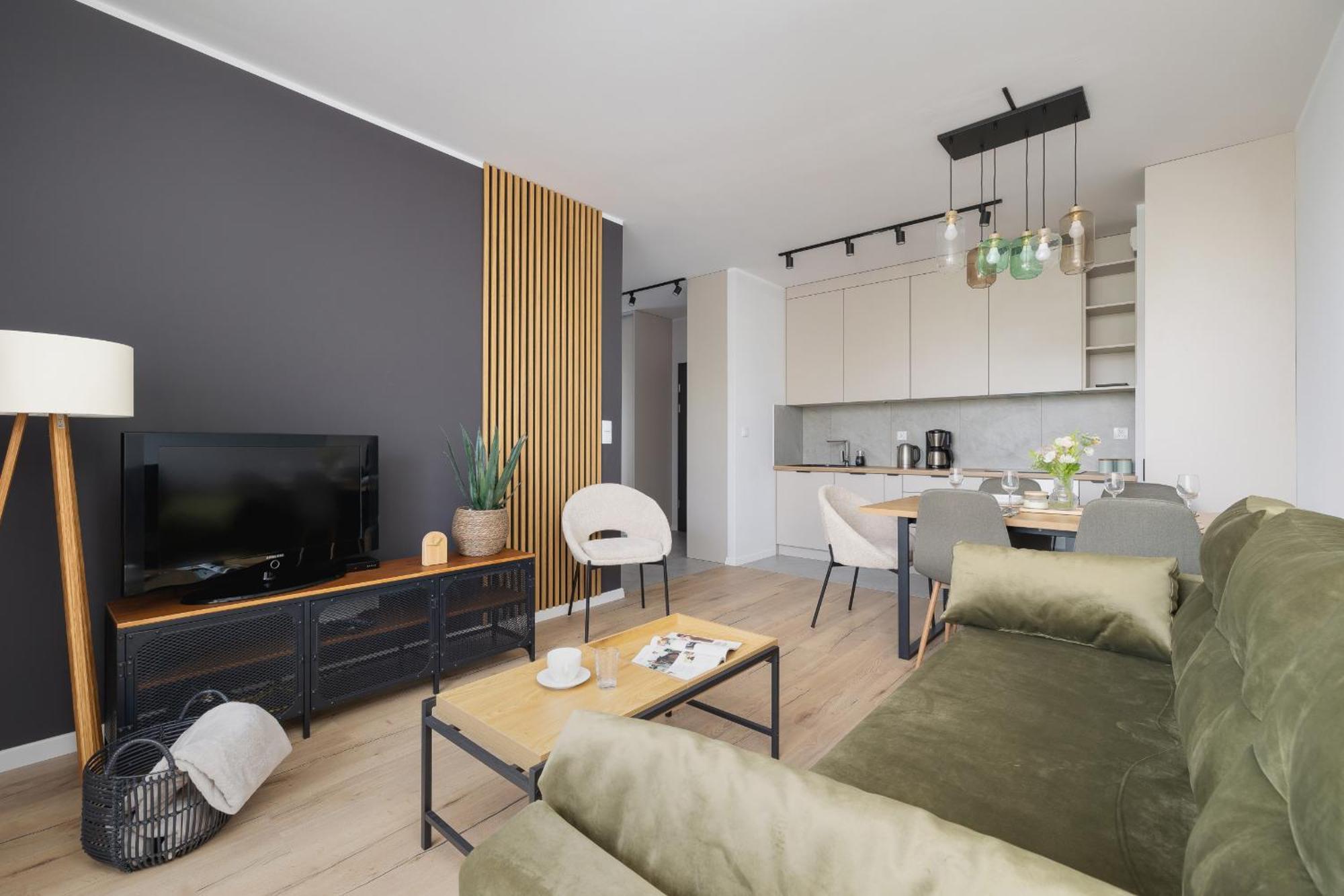 Stylowy Apartament Z Dwiema Sypialniami Balkonem I Parkingiem By Noclegi Renters 카토비체 외부 사진