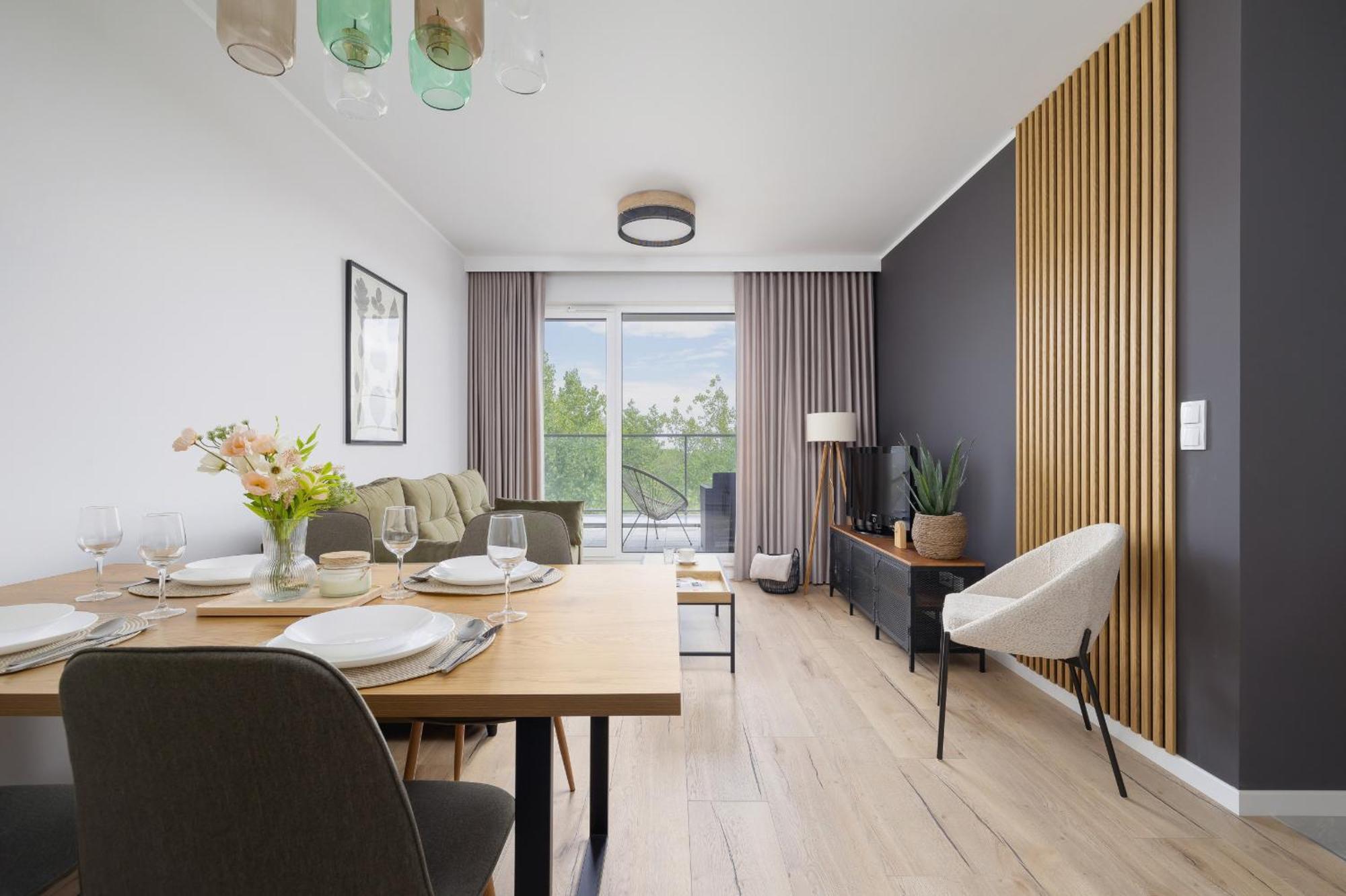 Stylowy Apartament Z Dwiema Sypialniami Balkonem I Parkingiem By Noclegi Renters 카토비체 외부 사진